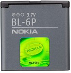 Аккумулятор (Батарея) АКБ Nokia BL-6P для 6500 Classic, 7900 Prism Original PRC