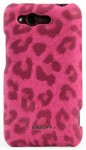 Чехол-накладка Nuoku LEO stylish leather cover for HTC Rhyme G20 (pink)